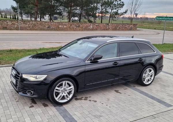 Audi A6 cena 62750 przebieg: 260000, rok produkcji 2012 z Wyszków małe 781